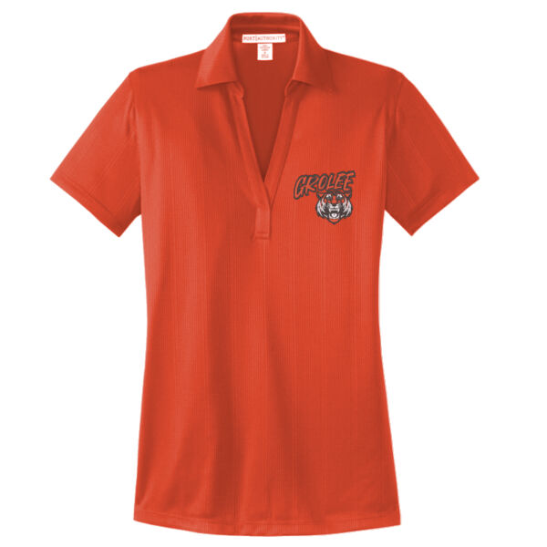 Ladies Performance Fine Jacquard Polo - L528 Thumbnail