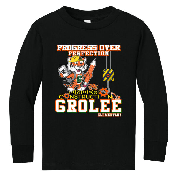 BC3501T BELLA+CANVAS® Toddler Jersey Long Sleeve Tee Thumbnail