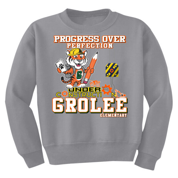 18000b Youth Heavy Blend™ Crewneck Sweatshirt  Thumbnail