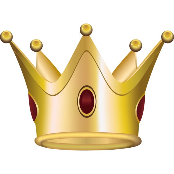 Gold Tall Crown Thumbnail