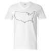 Unisex Softstyle® V-Neck T-Shirt Thumbnail